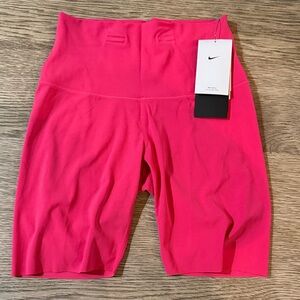 Women's Nike zenvy high-waisted 8” biker Shorts NWT